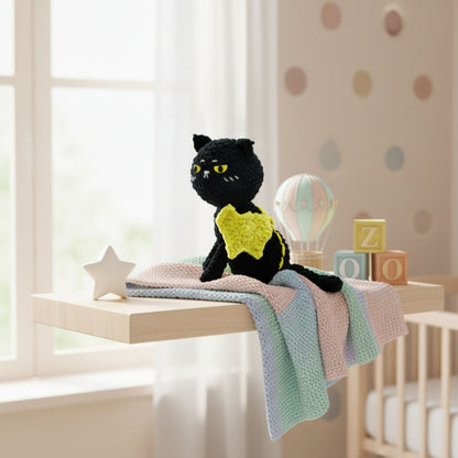 6 in 1 Halloween Cats Crochet Pattern