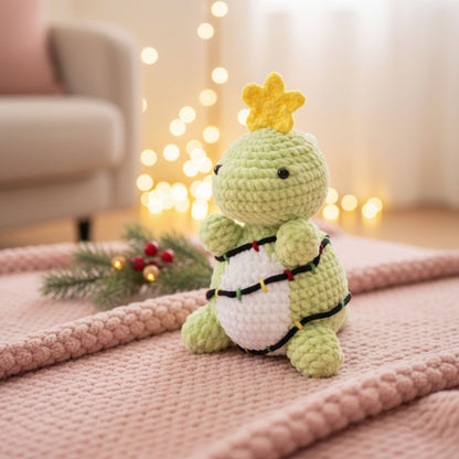 5 in 1 Christmas Dinosaur Pattern