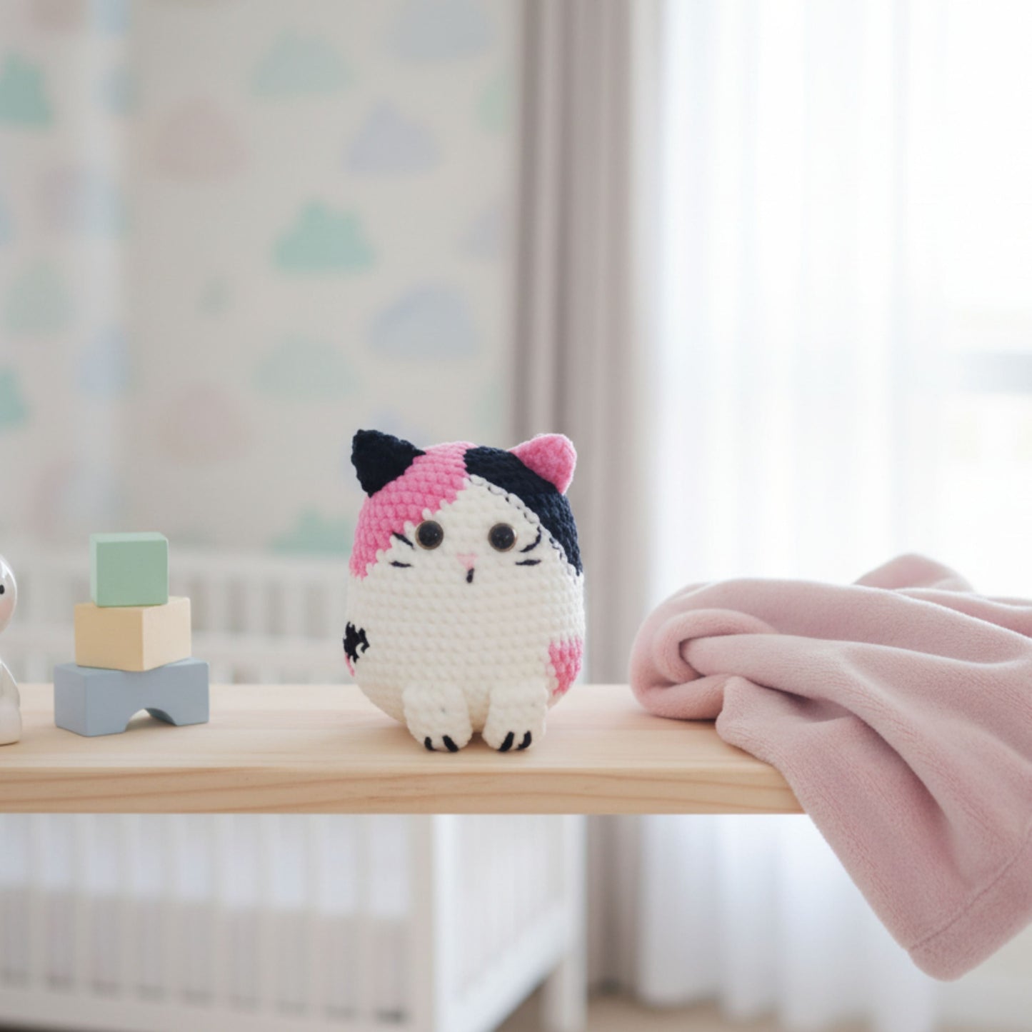 5 in 1 Cute Cat Crochet Pattern