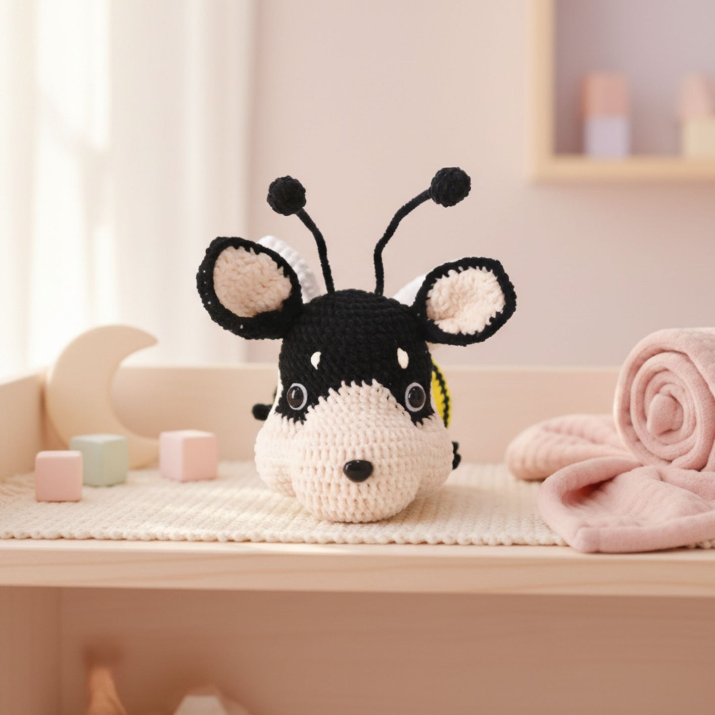 Bee Dachshund Amigurumi Pattern