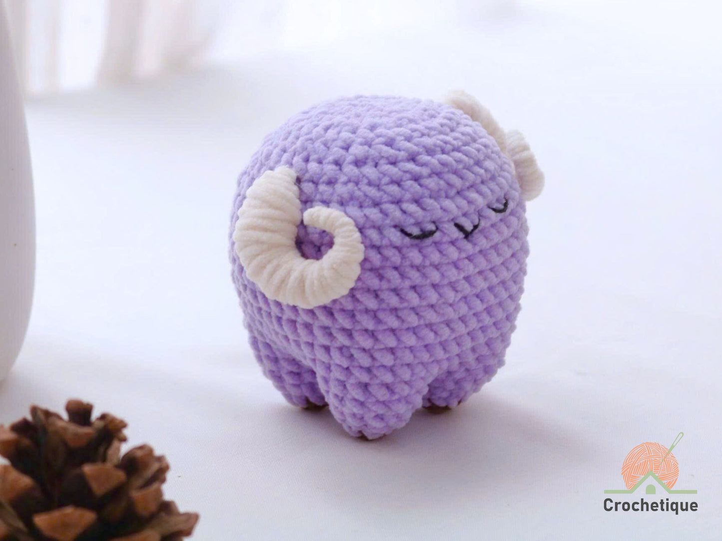 No Sew Sheep Crochet Plushies Pattern