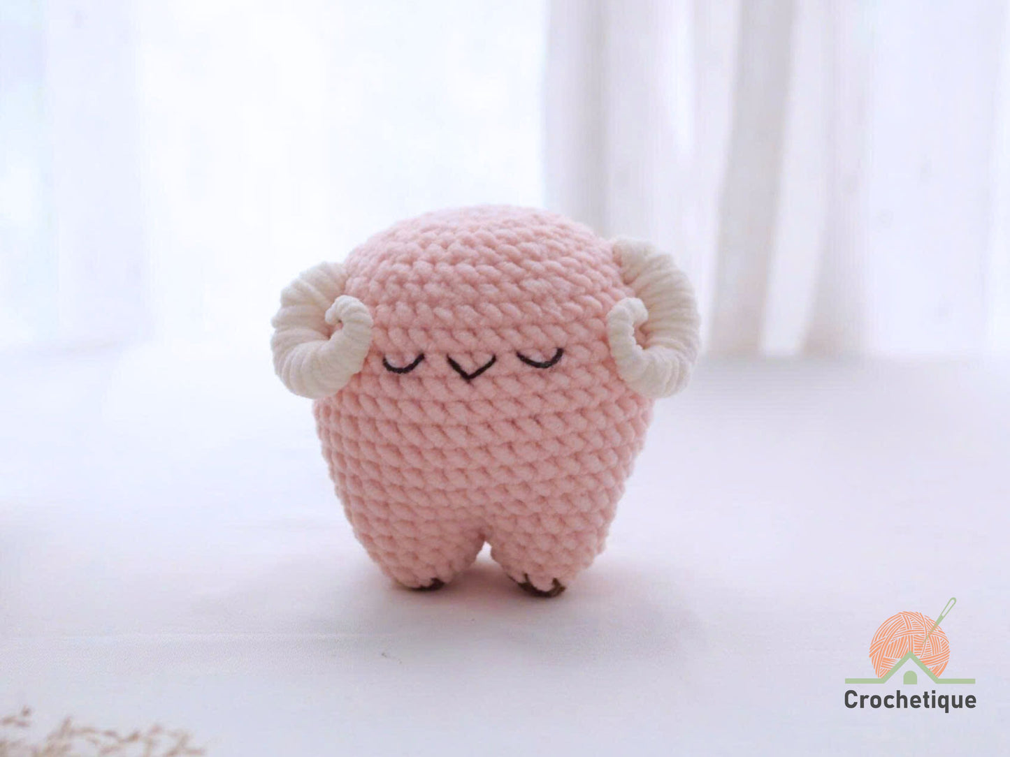 No Sew Sheep Crochet Plushies Pattern