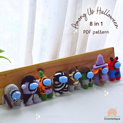 Astronaut Crochet Pattern Bundle 8 in 1 PDF