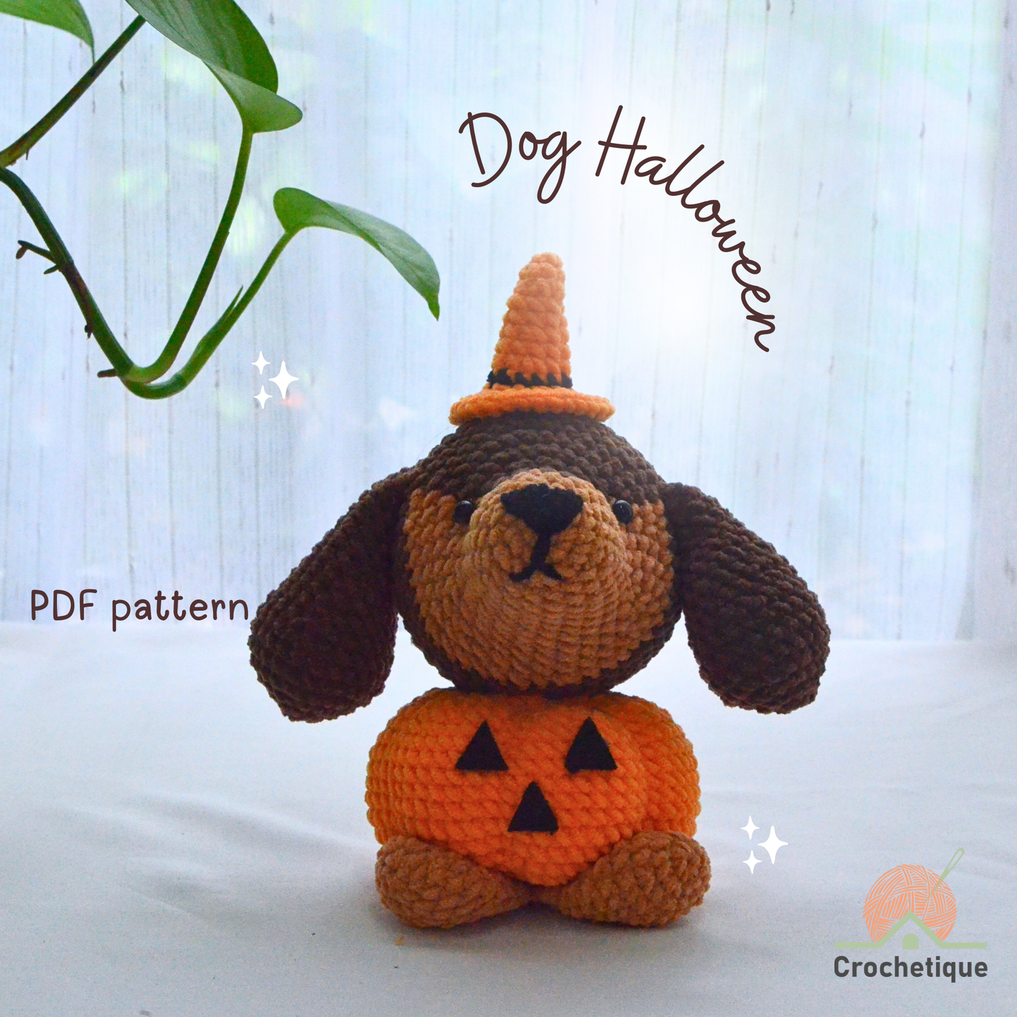 Halloween Dog Crochet Pattern Bundle 3 in 1 PDF