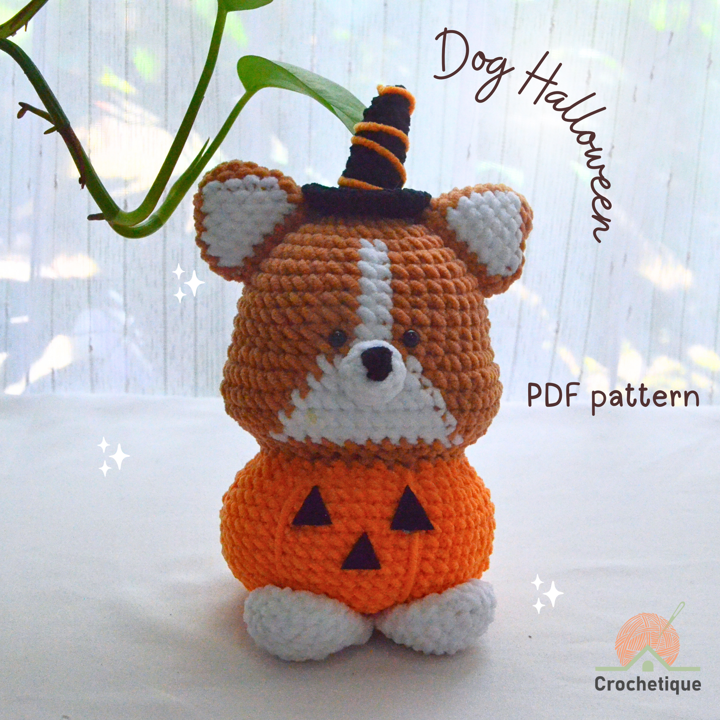 Halloween Dog Crochet Pattern Bundle 3 in 1 PDF