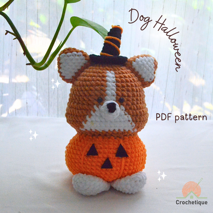 Halloween Dog Crochet Pattern Bundle 3 in 1 PDF
