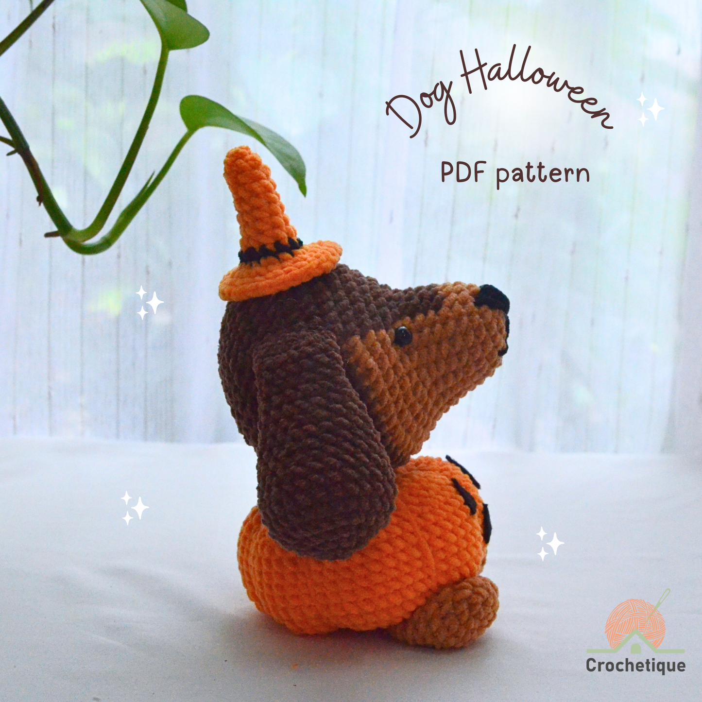 Halloween Dog Crochet Pattern Bundle 3 in 1 PDF