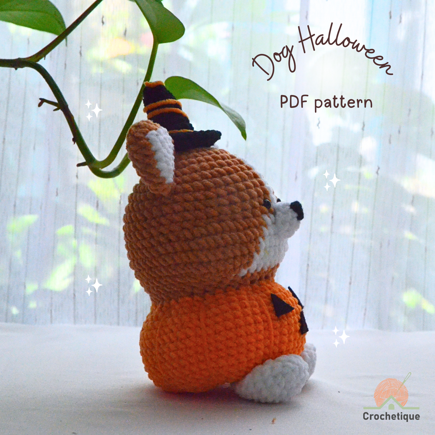Halloween Dog Crochet Pattern Bundle 3 in 1 PDF