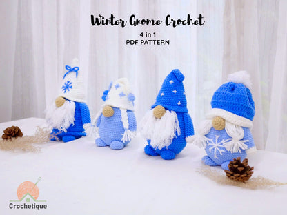 Winter Gnome Crochet Pattern