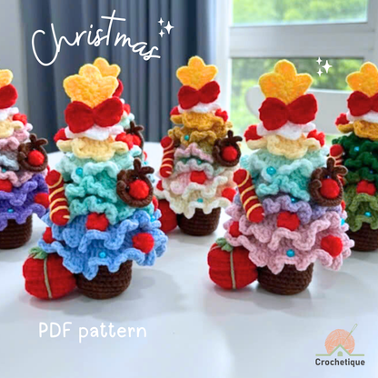 Christmas Tree Crochet Pattern PDF