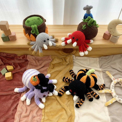 4 in 1 Halloween Spider Crochet Patten (2)